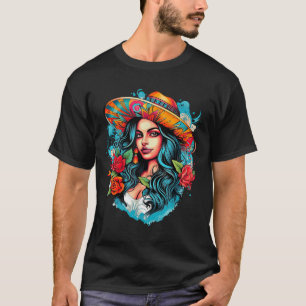 Camiseta Chicano Chicana La Raza Barrio Tatto Art Death _7