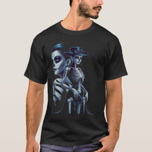 Camiseta Chicano Chicana La Raza Barrio Tatuagem Art Death 