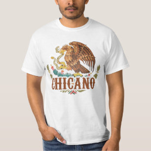 Camiseta Chicano da brasão de México