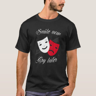 Camiseta Chicano e chicana para Prêmio Smile Now Cry Later