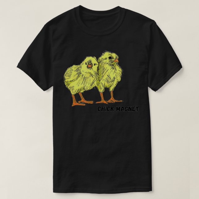 Camiseta Chick Magnet  (Frente do Design)