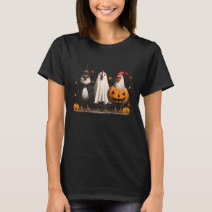 Camiseta Chick Or Treat Frango Assustador Dia das Bruxas Es