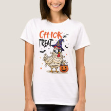 Chick or Treat - Galinha Múmia de Halloween
