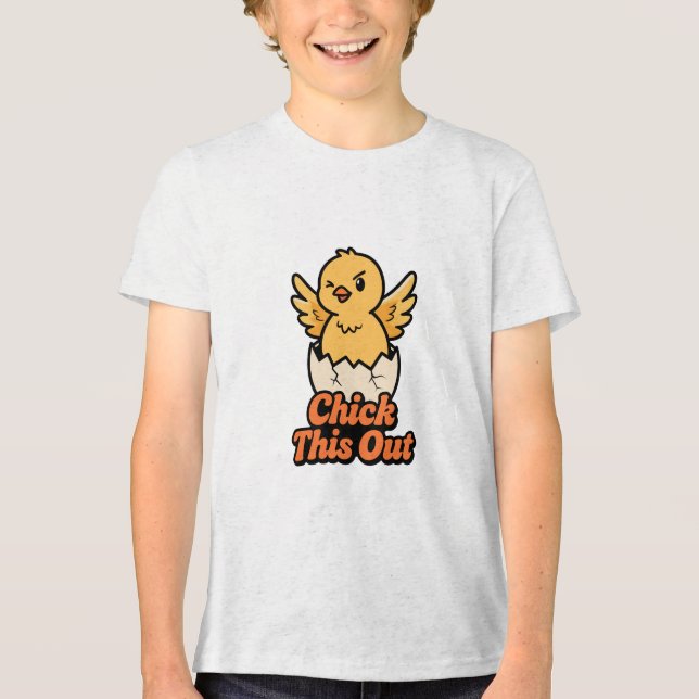 Camiseta Chick This Out! Cute Punny (Frente)