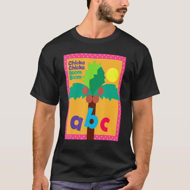 Camiseta Chicka Chicka Boom Boom Crianças Aprendem Abc (Frente)