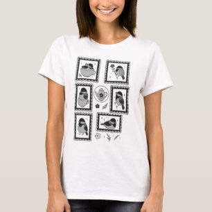 Camiseta Chickadee ponteiro de chicória