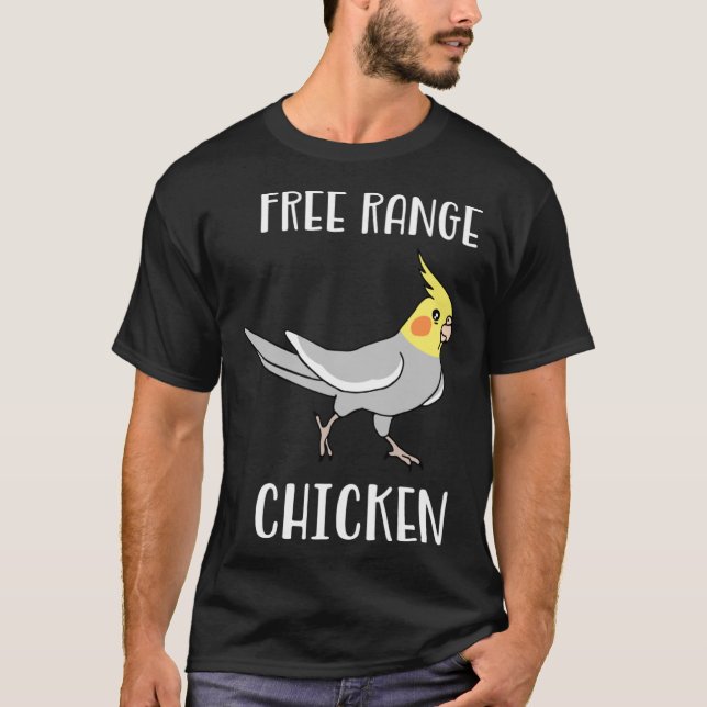 Camiseta Chicken Cockatiel Parrot Memes (Frente)