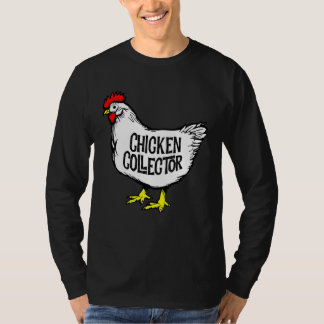 Camiseta Chicken Collector Backyard Farm Clucking Hen Graph
