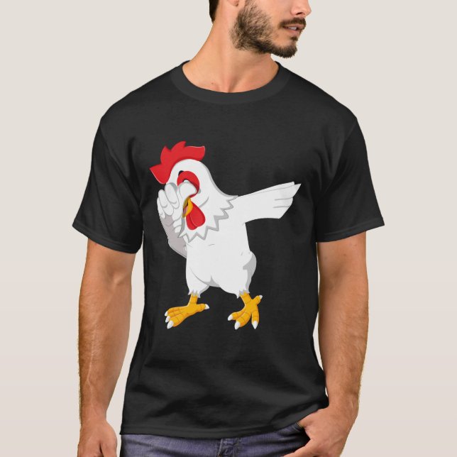 Camiseta Chicken Dab   (Frente)