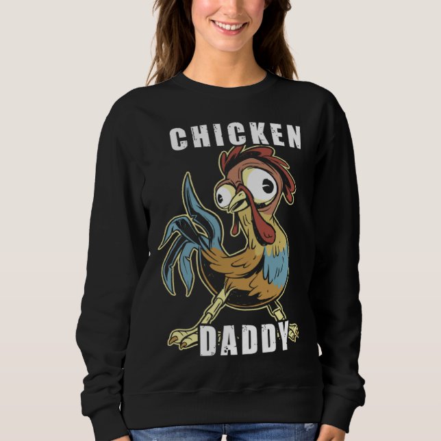 Camiseta Chicken Daddy Hühner Vater Landwirt Geflügelzüchte (Frente)