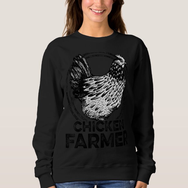 Camiseta Chicken Farmer Agriculture Agriculteur Farmer Farm (Frente)