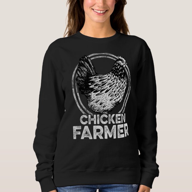 Camiseta Chicken Farmer Agriculture Agriculteur Farmer Farm (Frente)