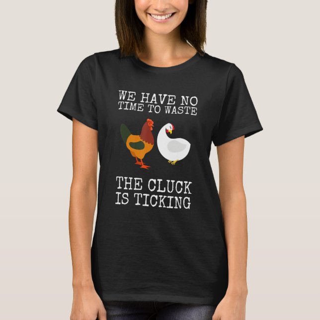 Camiseta Chicken Farmer Zero Clucks Given (Frente)