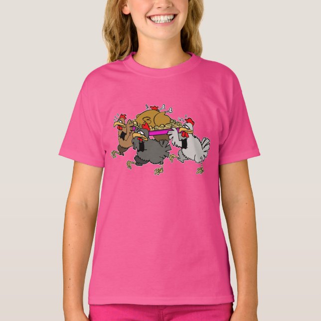 Camiseta Chicken funeral (Frente)
