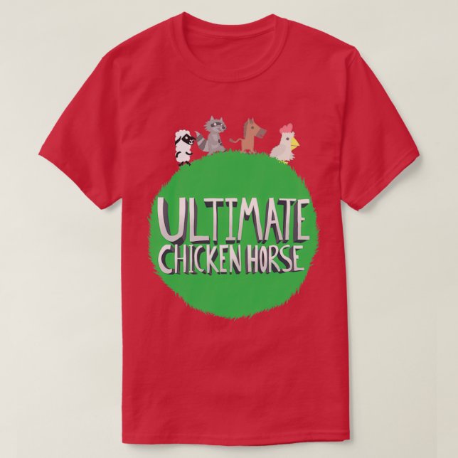 Camiseta Chicken Horse Ultimate (Frente do Design)
