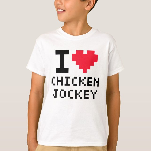 Camiseta Chicken Jockey (Frente)