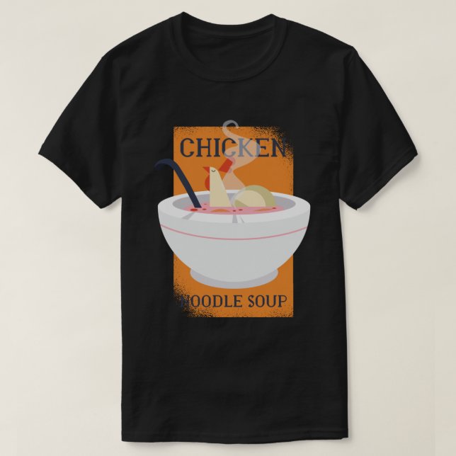 CAMISETA CHICKEN NOODLE SOUP (Frente do Design)