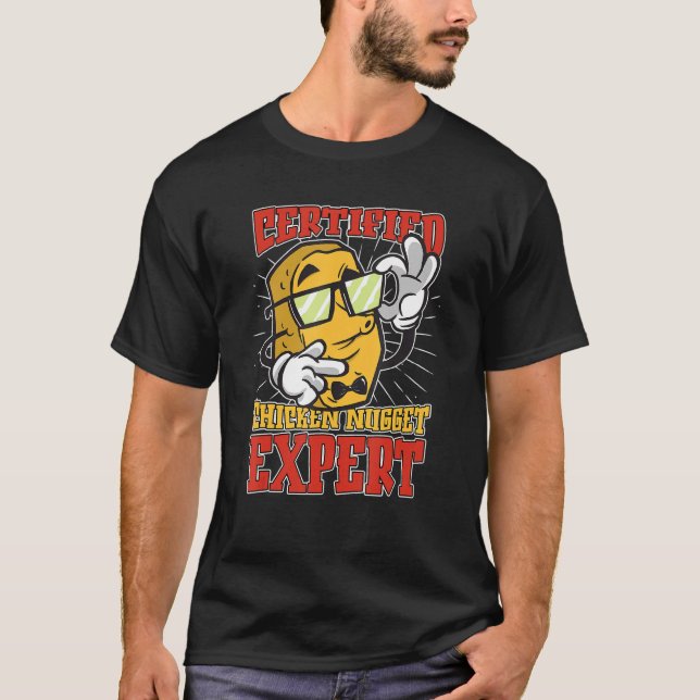 Camiseta Chicken Nugget Expert Nugget  Chicken Nuggets Fast (Frente)