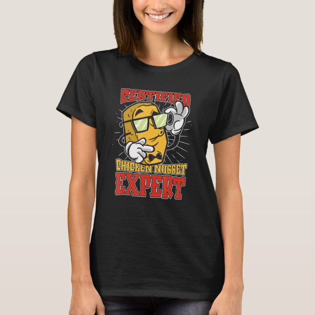 Camiseta Chicken Nugget Expert Nugget  Chicken Nuggets Fast (Frente)