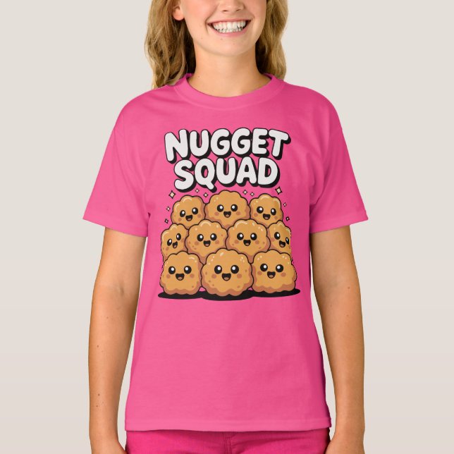 Camiseta Chicken Nugget Squad (Frente)