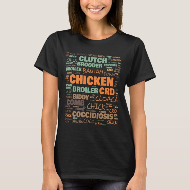 Camiseta Chicken Terminology (Frente)