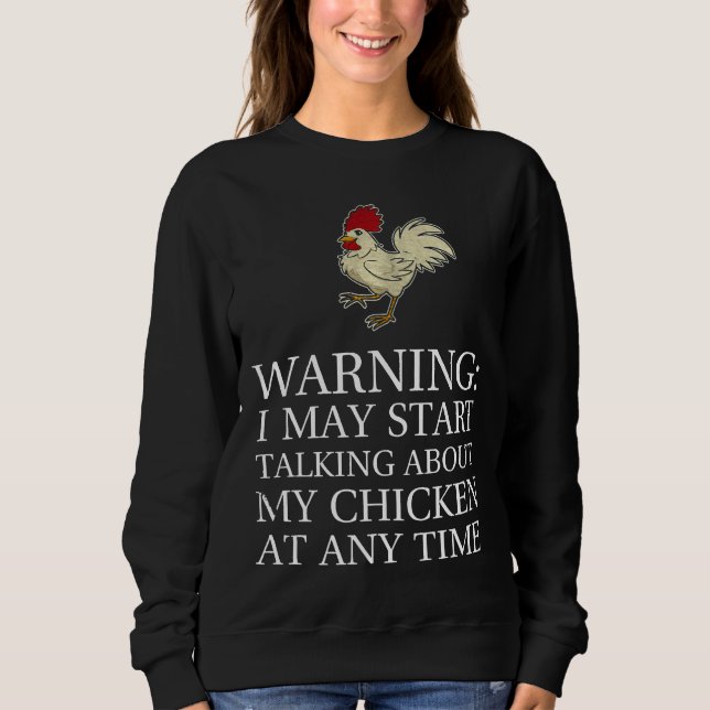 Camiseta Chicken Warning   (Frente)