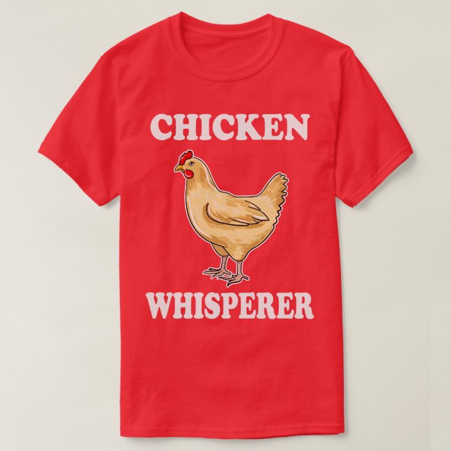 Camiseta Chicken Whisperer (Frente do Design)