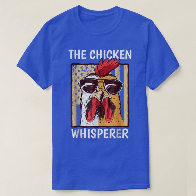 Camiseta Chicken Whisperer Backyard Chicken Lover Farmer  (Frente do Design)