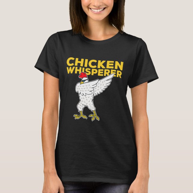 Camiseta Chicken Whisperer Dabbing (Frente)