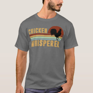 Camiseta Chicken Whisperer Hen Lover Animal Farming Funny
