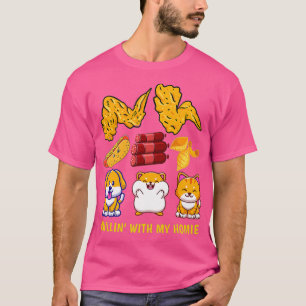 Camiseta Chicken Wing Chicken Wing Hotdog e Bologna
