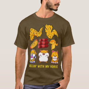 Camiseta Chicken Wing Chicken Wing Hotdog e Bologna
