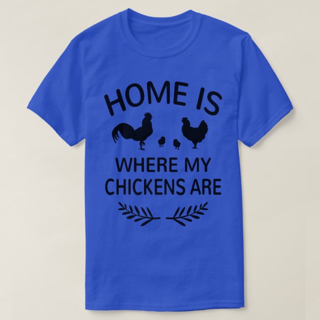 Camiseta Chickens chicken rooster chick farm farmer funny  (Frente do Design)