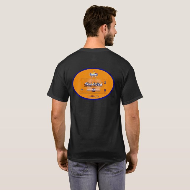 Camiseta ChickOStick (Parte Traseira Completa)