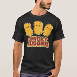 Camiseta Chicky Nuggies Retro Kawaii Chicken Nugget