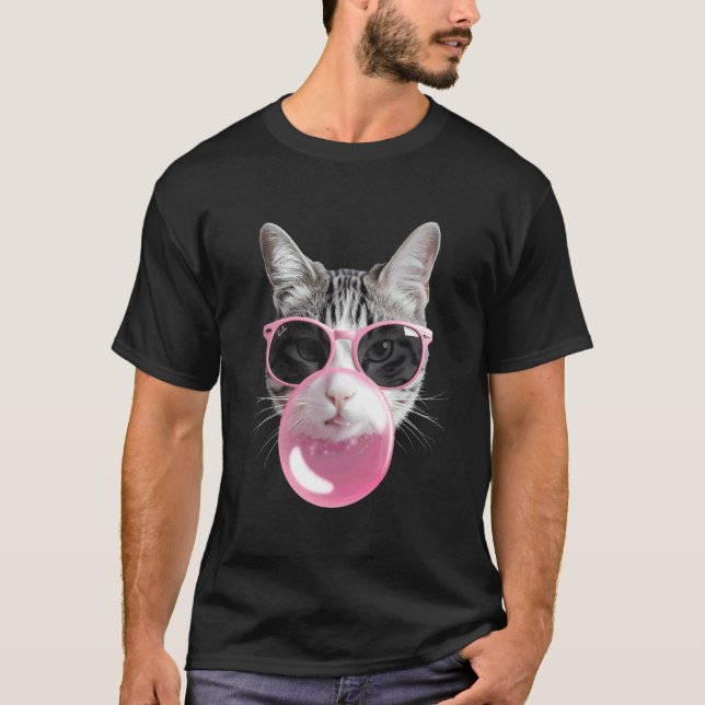 Camiseta Chiclete de Gato (Frente)