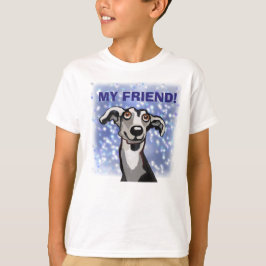 Camiseta chicoteie meu amigo na noite estrelada