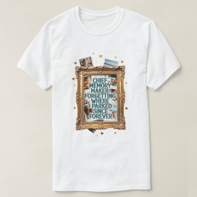 Camiseta Chief Memory Maker T Shirt, Forgetting Where (Frente do Design)