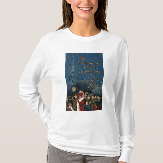 Camiseta Chifres de sopro da multidão (Frente)