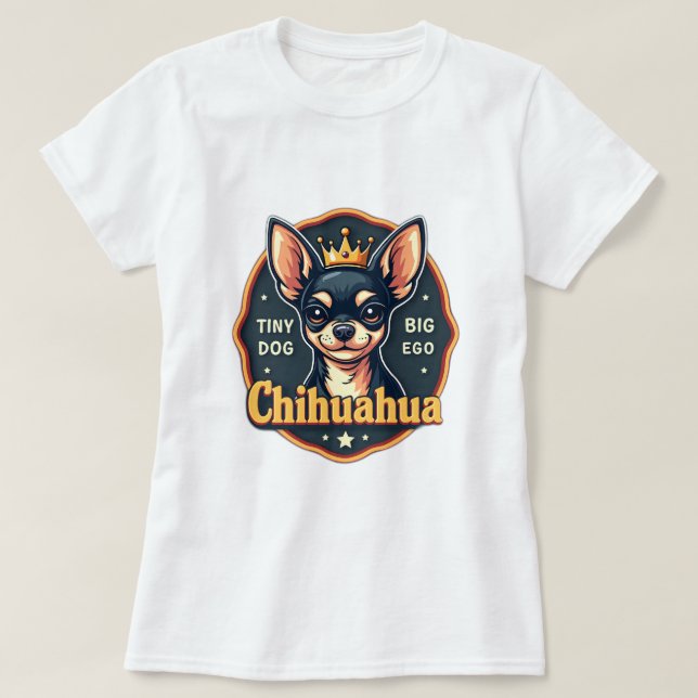 Camiseta Chihuahua (Frente do Design)