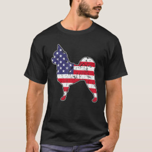 Camiseta Chihuahua 4 De Julho EUA Bandeira América Patrióti