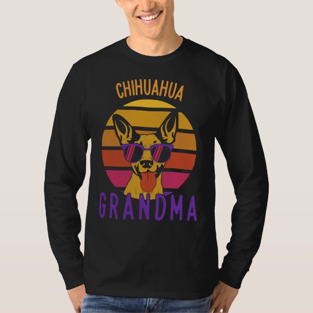 Camiseta Chihuahua avó (Frente)