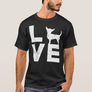 Camiseta Chihuahua Bonita Para Homens E Mulheres