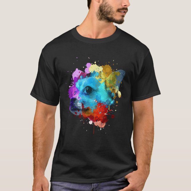 Camiseta Chihuahua Bonita Para Homens Mulheres Cachorro Com (Frente)