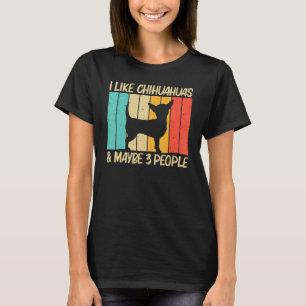 Camiseta Chihuahua Bonita Para Homens Mulheres Chihuahua Pe