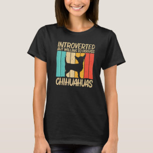 Camiseta Chihuahua Bonita Para Homens Mulheres Chihuahua Pe