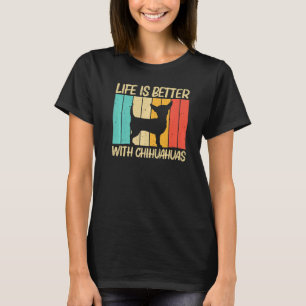 Camiseta Chihuahua Bonita Para Homens Mulheres Chihuahua Pe