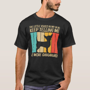 Camiseta Chihuahua Bonita Para Homens Mulheres Chihuahua Pe