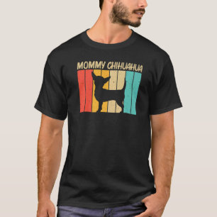 Camiseta Chihuahua Bonita Para Mulheres Mãe Chihuahua Pet D