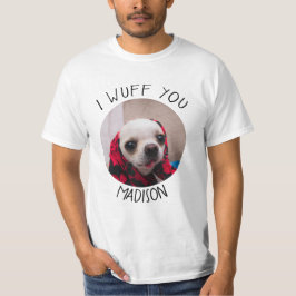 Camiseta Chihuahua bonitinho se você ama Namorados Personal